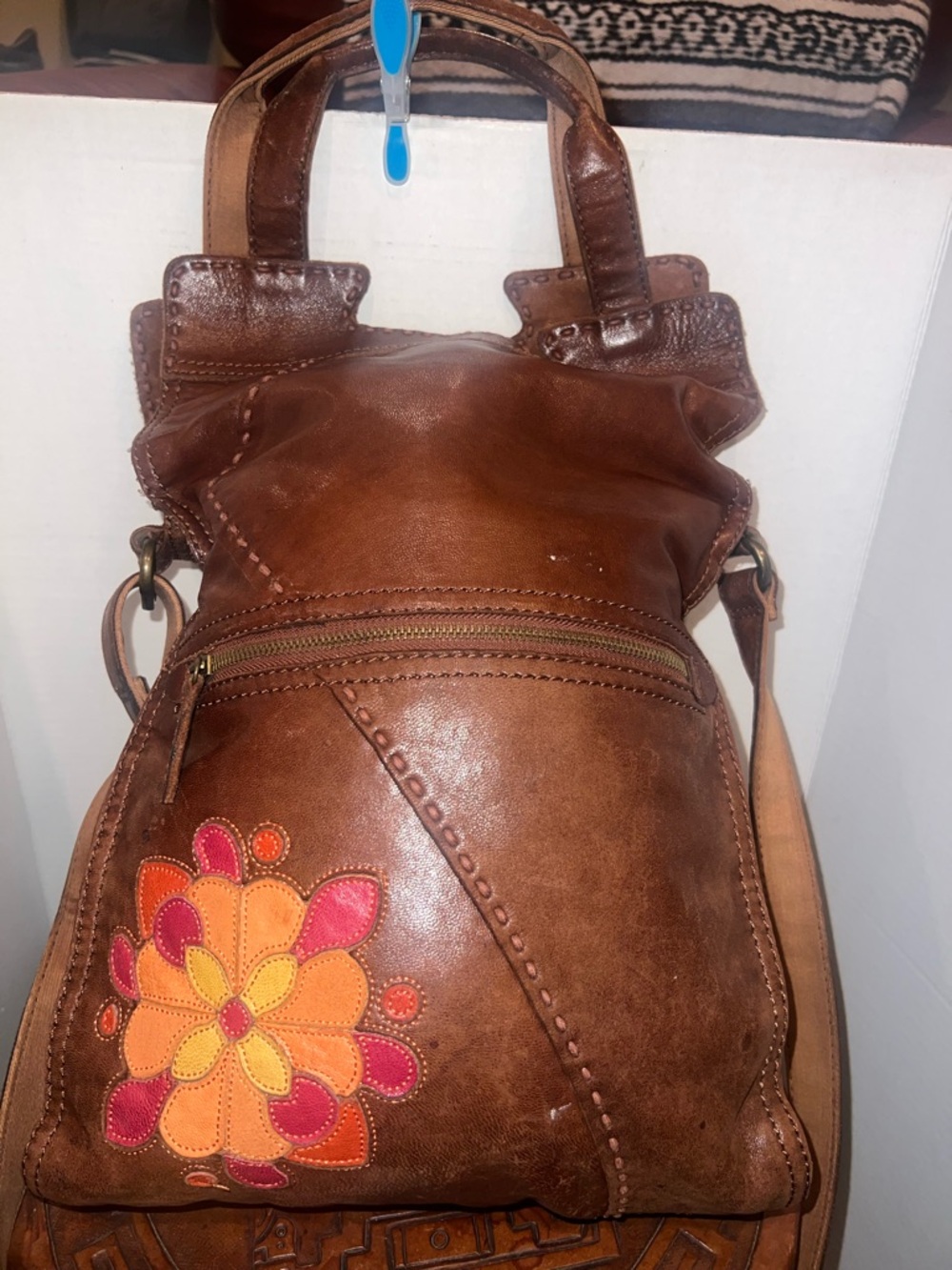 LUCKY BRAND Abbey Road Hippie Foldover Bag - Picture 2 of 12